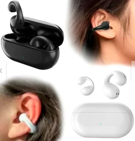 Audifono tipo arete con Bluetotooth