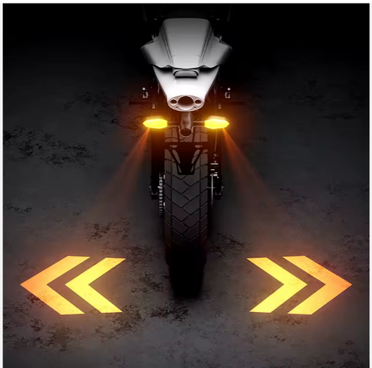 Set de 2 Luces Direccionales LED con Proyección — Alta Visibilidad y Seguridad para Moto